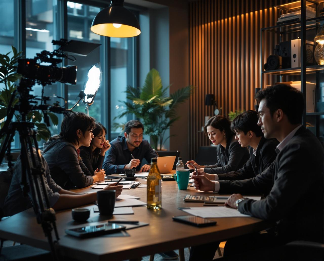 水蜜桃影视公司办公环境